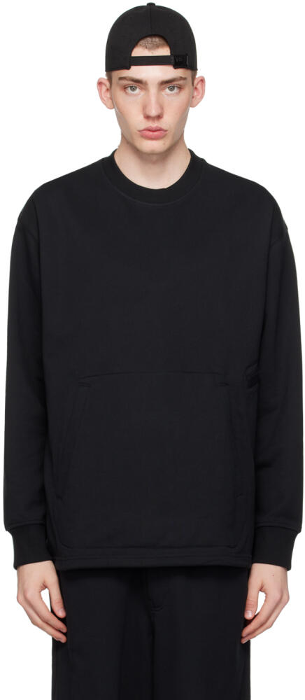 Y-3 Black Pocket Sweatshirt Cover