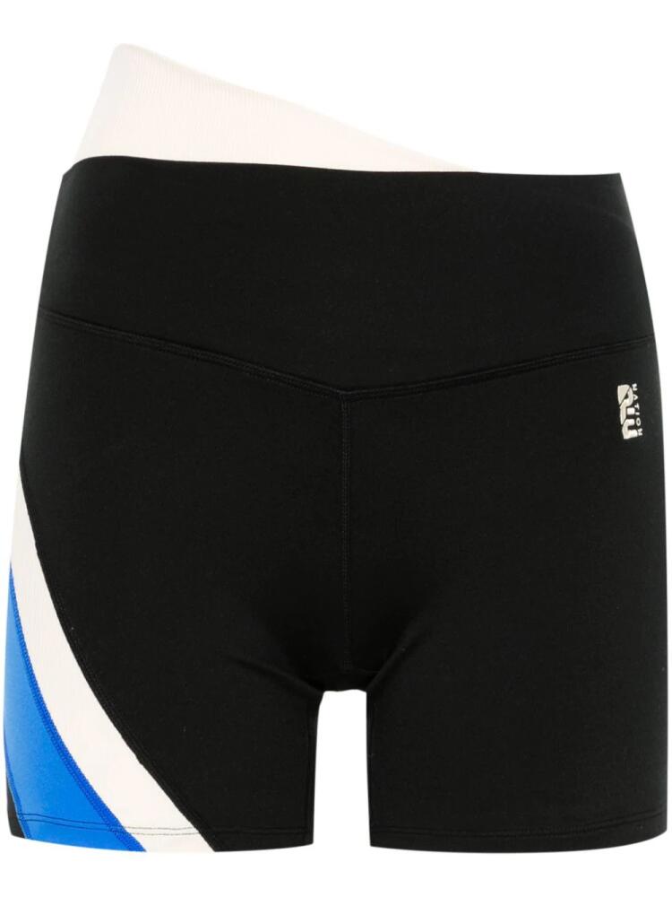 P.E Nation Day One biker shorts - Black Cover