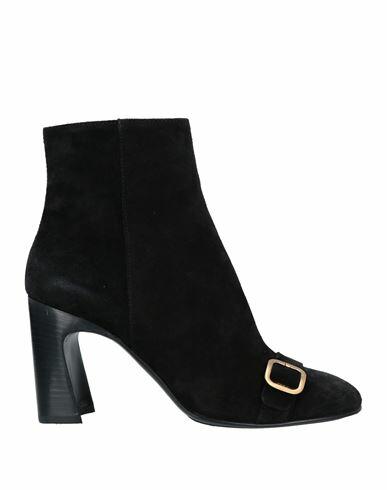 Tod's Woman Ankle boots Black Soft Leather Cover