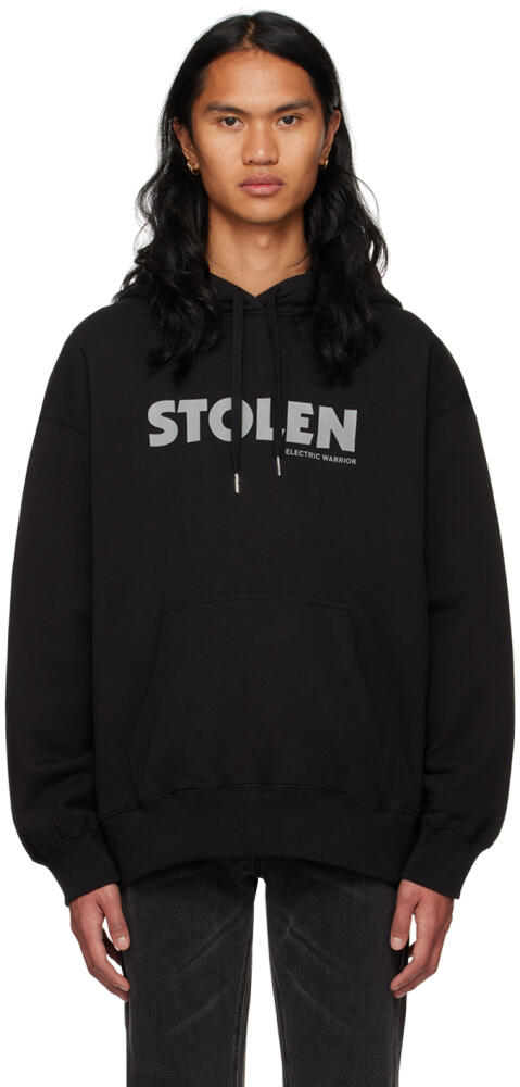 Stolen Girlfriends Club SSENSE Exclusive Black Gig Poster Hoodie Cover