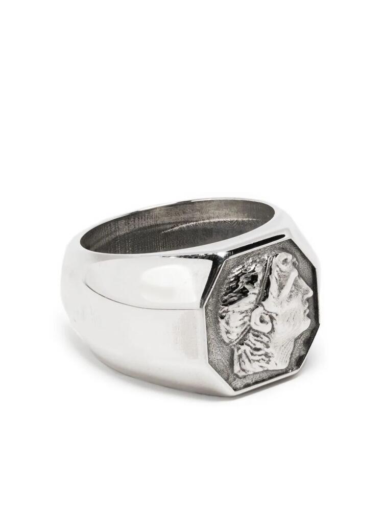 Emanuele Bicocchi coin signet ring - Silver Cover