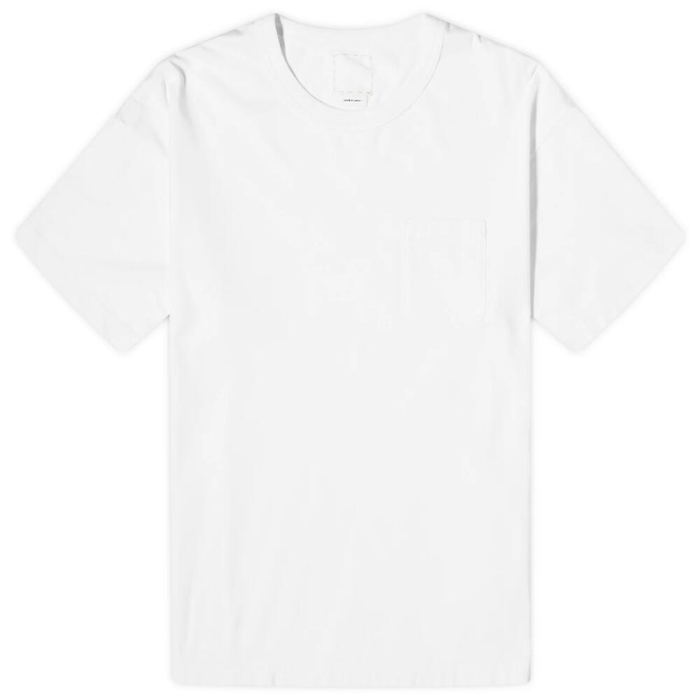 Visvim Men's Ultimate Jumbo T-Shirt in White Cover