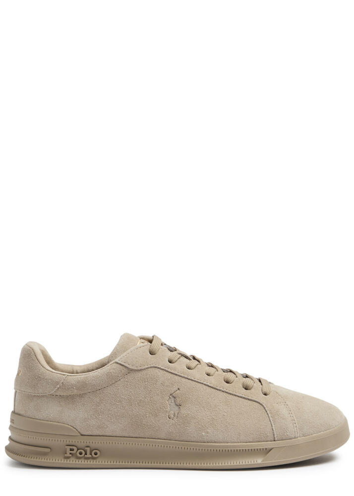 Polo Ralph Lauren Heritage Court II Suede Sneakers - Beige Cover