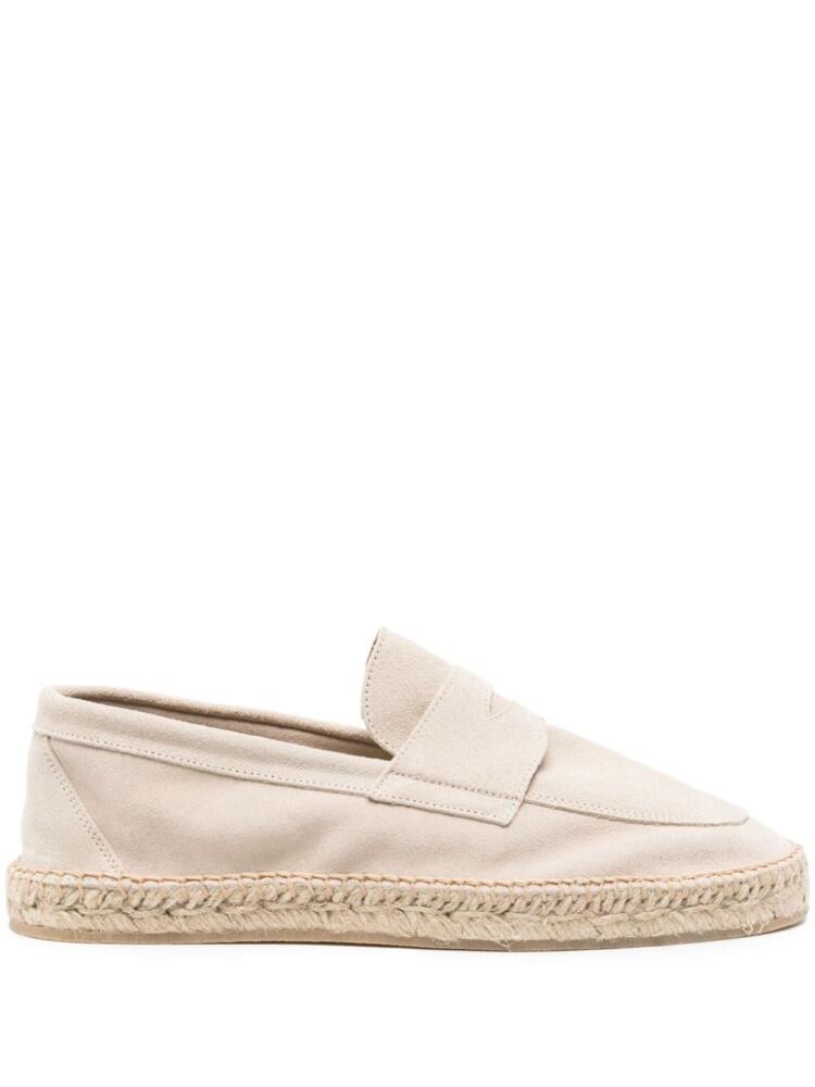 Scarosso Diego suede espadrilles - Neutrals Cover