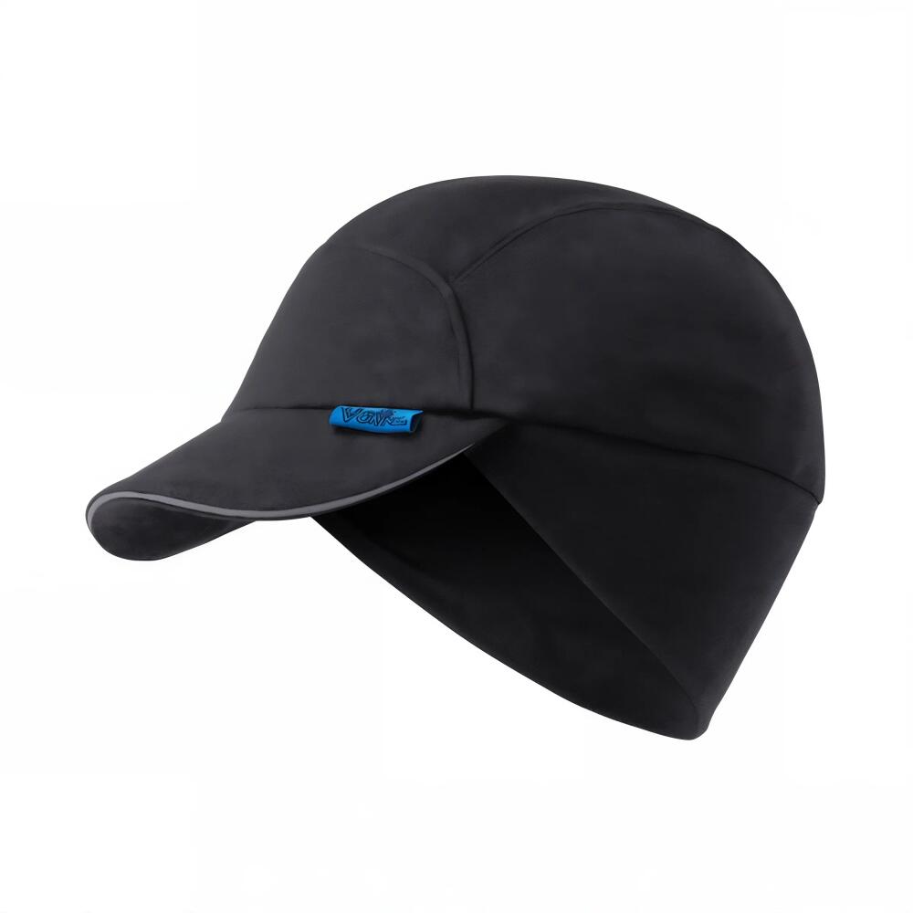 UV Skinz Active Ponytail Fleece Hat in Black Cover