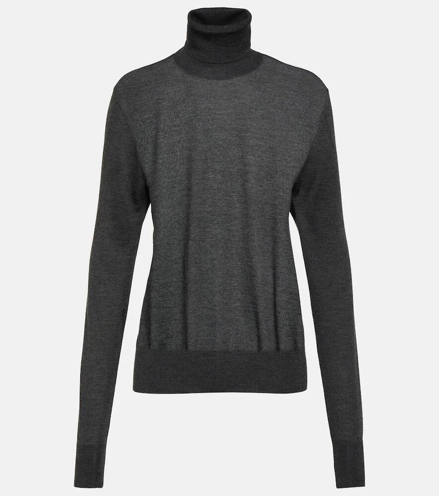 The Row Eva cashmere turtleneck sweater Cover