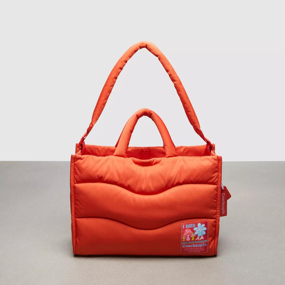 Coachtopia Loop Tote With Wavy Quilting Cover