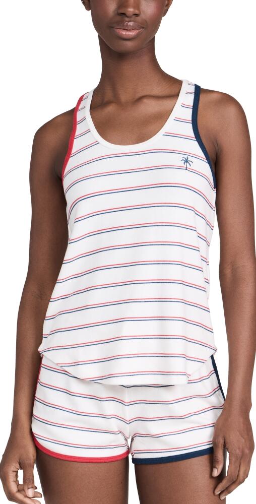 PJ Salvage Stripe Tank Top Ivory Cover