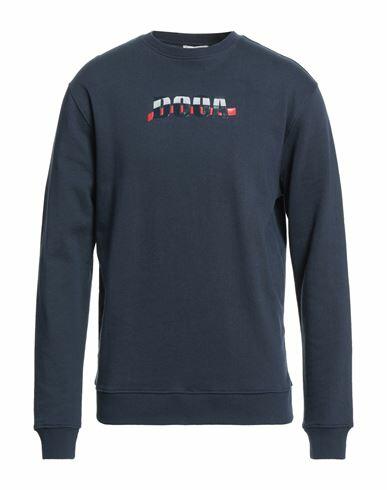 Dooa Man Sweatshirt Midnight blue Cotton Cover