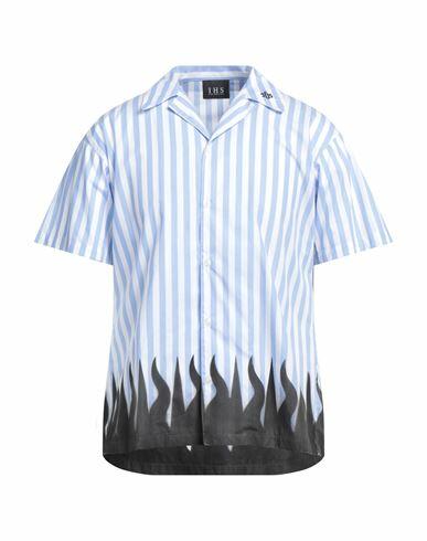 Ihs Man Shirt Sky blue Cotton Cover