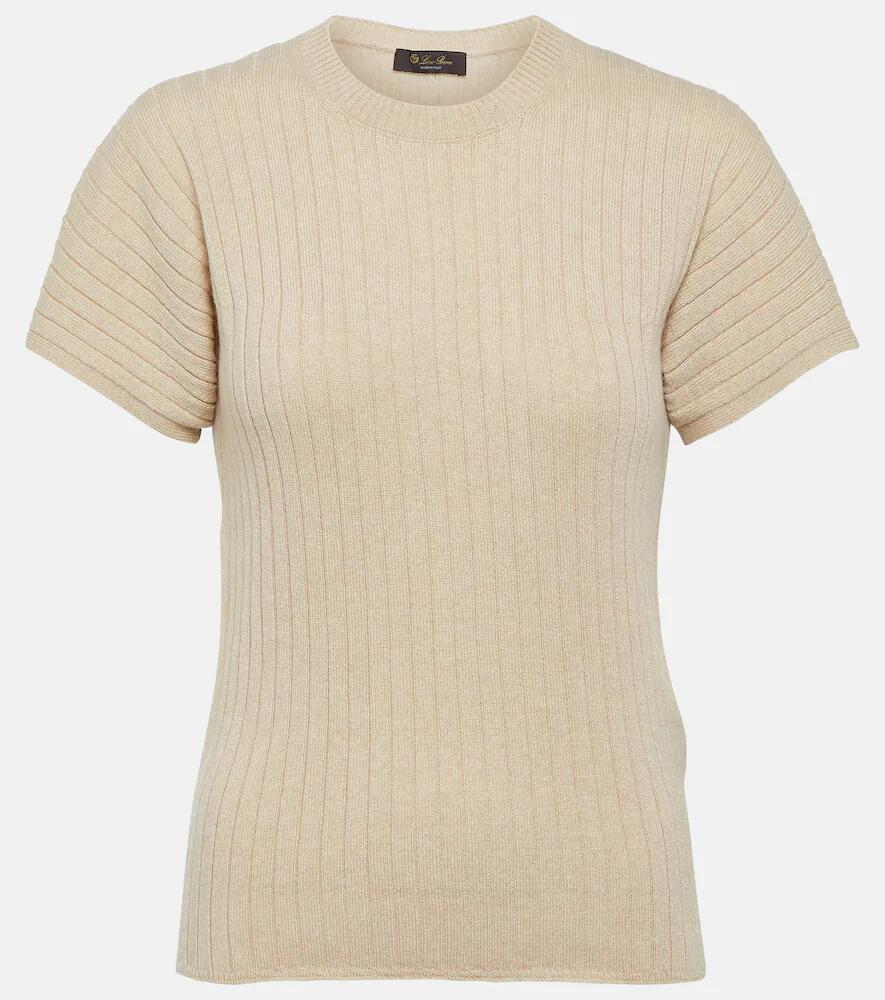 Loro Piana Ribbed-knit cashmere sweater Cover