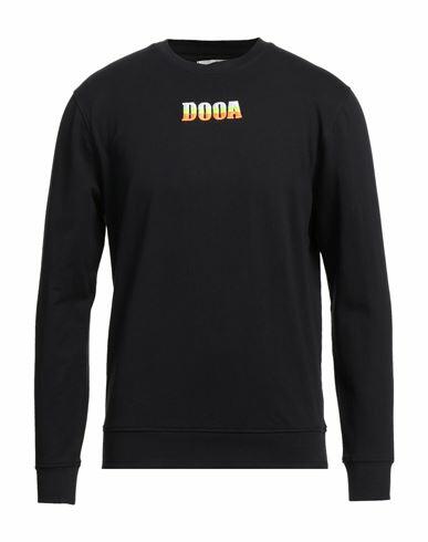 Dooa Man Sweatshirt Midnight blue Cotton Cover