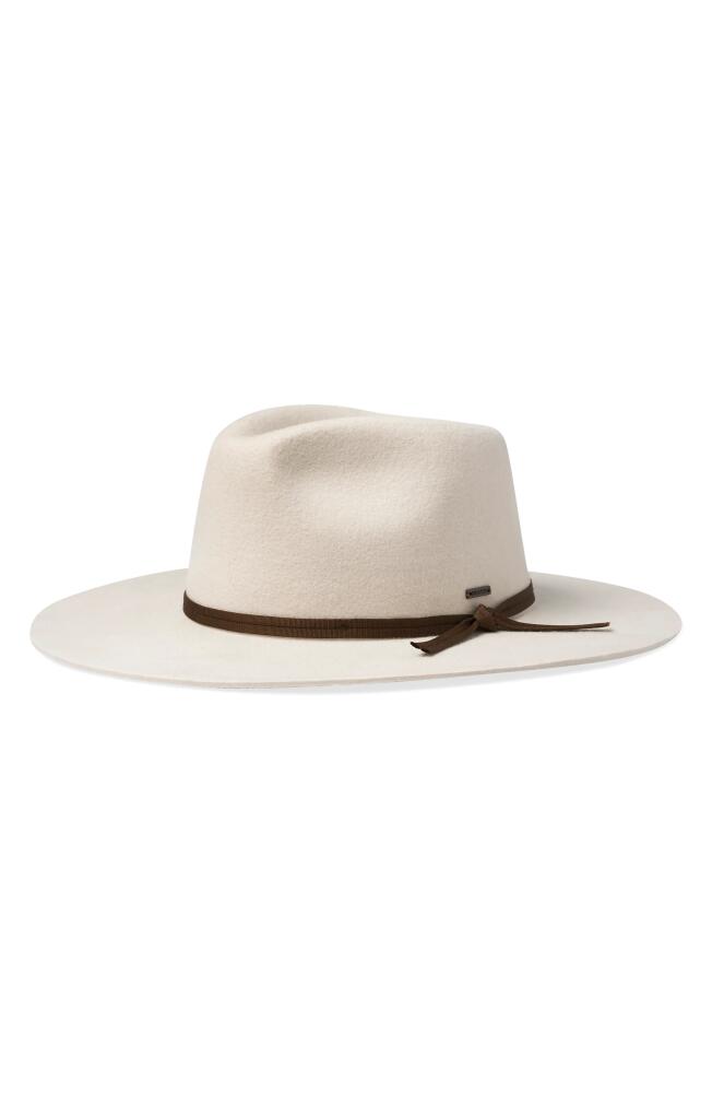 Brixton Cohen Wool Cowboy Hat in Dove Cover