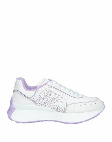 Alexander Mcqueen Woman Sneakers Off white Soft Leather Cover