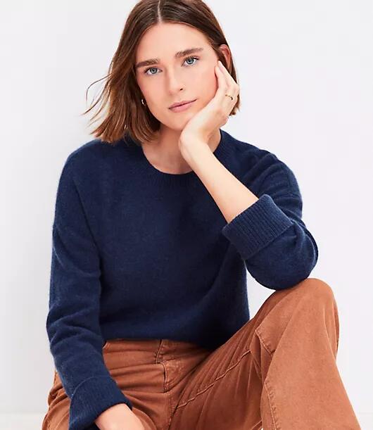 Loft Relaxed Cashmere Sweater Cover