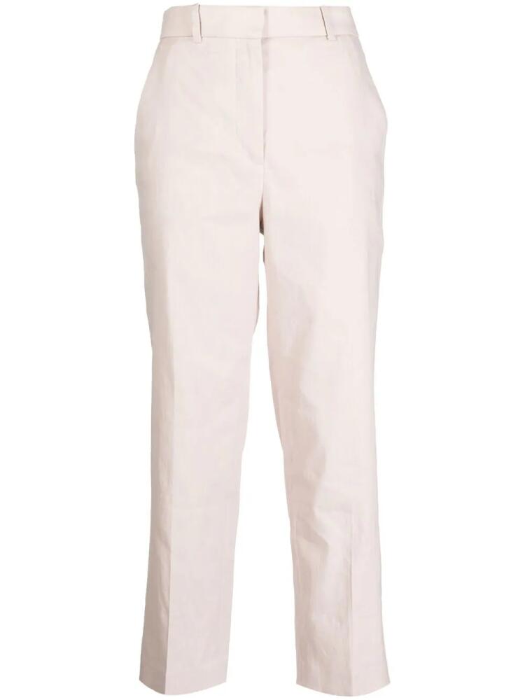 JOSEPH high waist cropped trousers - Pink Cover