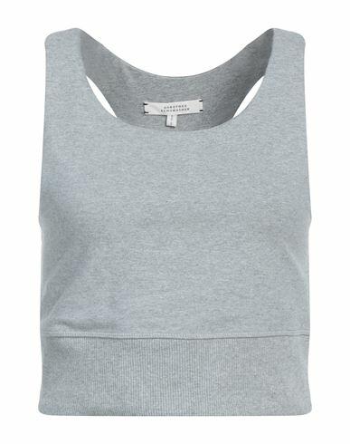 Dorothee Schumacher Woman Top Light grey Cotton, Elastane Cover