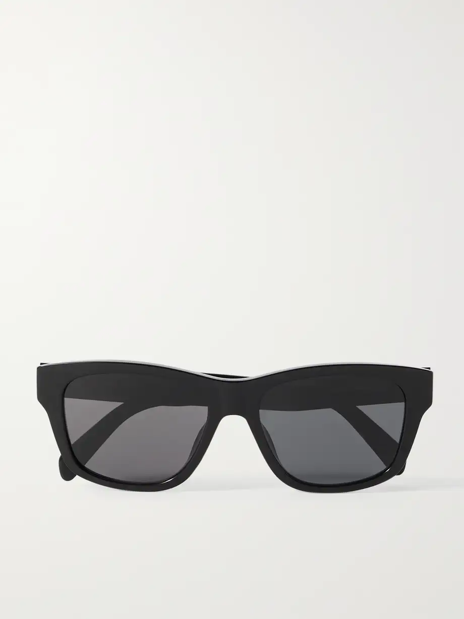 CELINE Eyewear - Square-frame Acetate Sunglasses - Black Cover