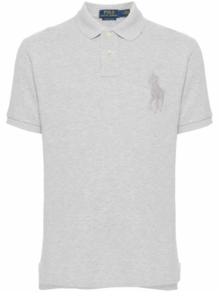 Polo Ralph Lauren Polo Pony-embroidery polo shirt - Grey Cover