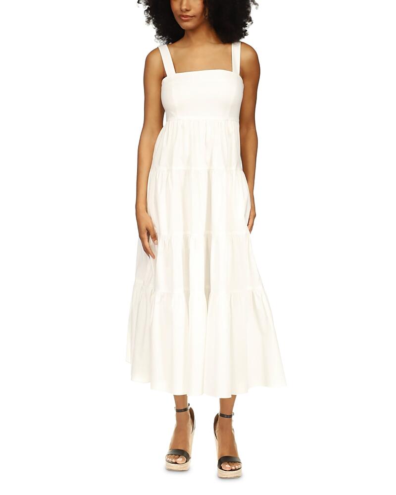 Michael Michael Kors Poplin Tiered Midi Dress Cover