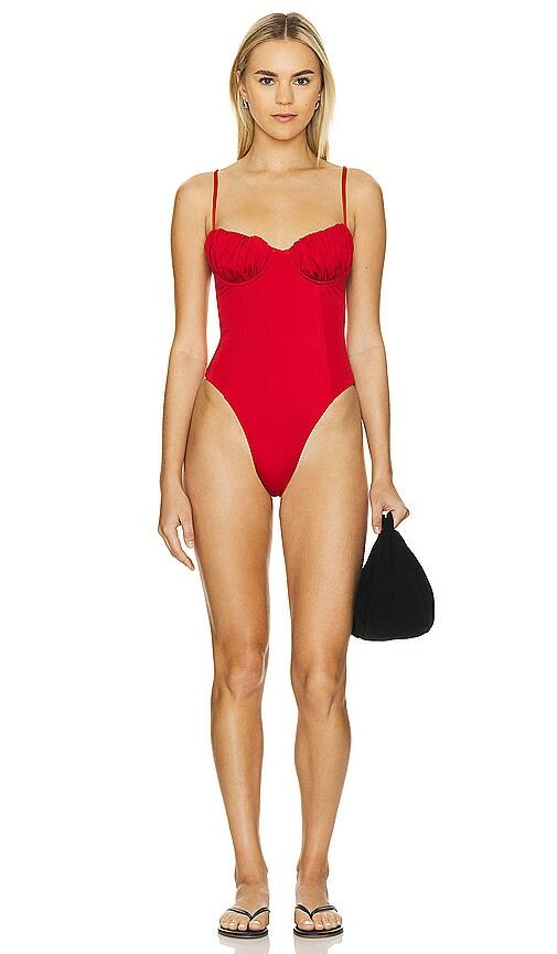 Belle The Label Marcella One Piece in Red Cover