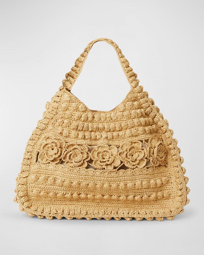 BTB Los Angeles Vienna Large Raffia Shoulder Bag Cover