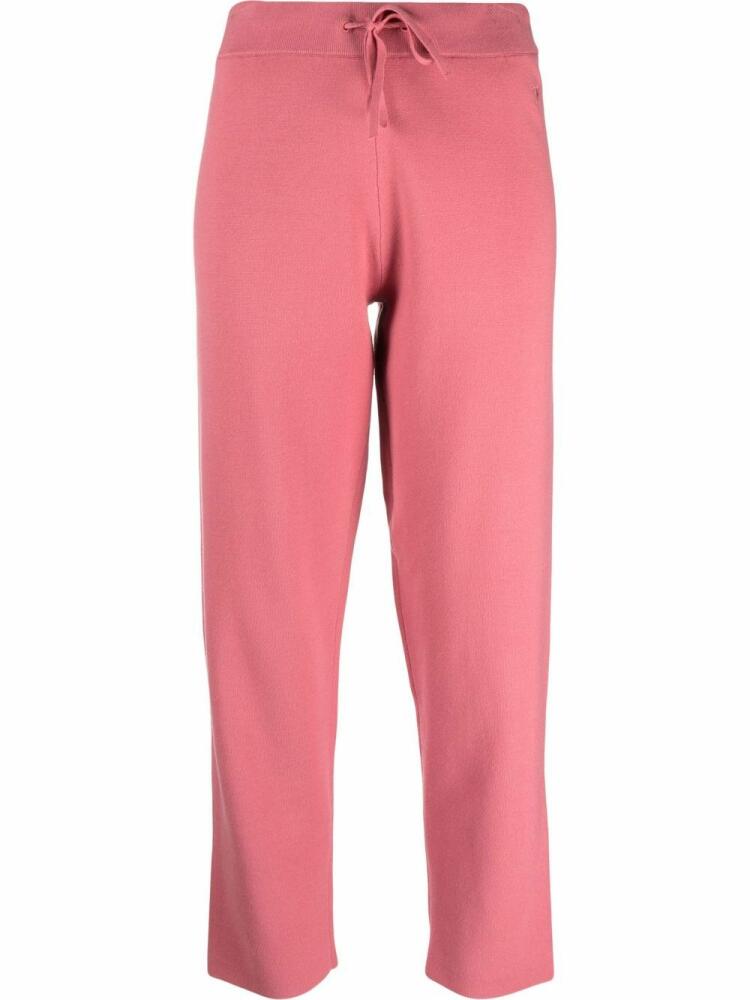 Tommy Hilfiger drawstring straight-leg trousers - Pink Cover