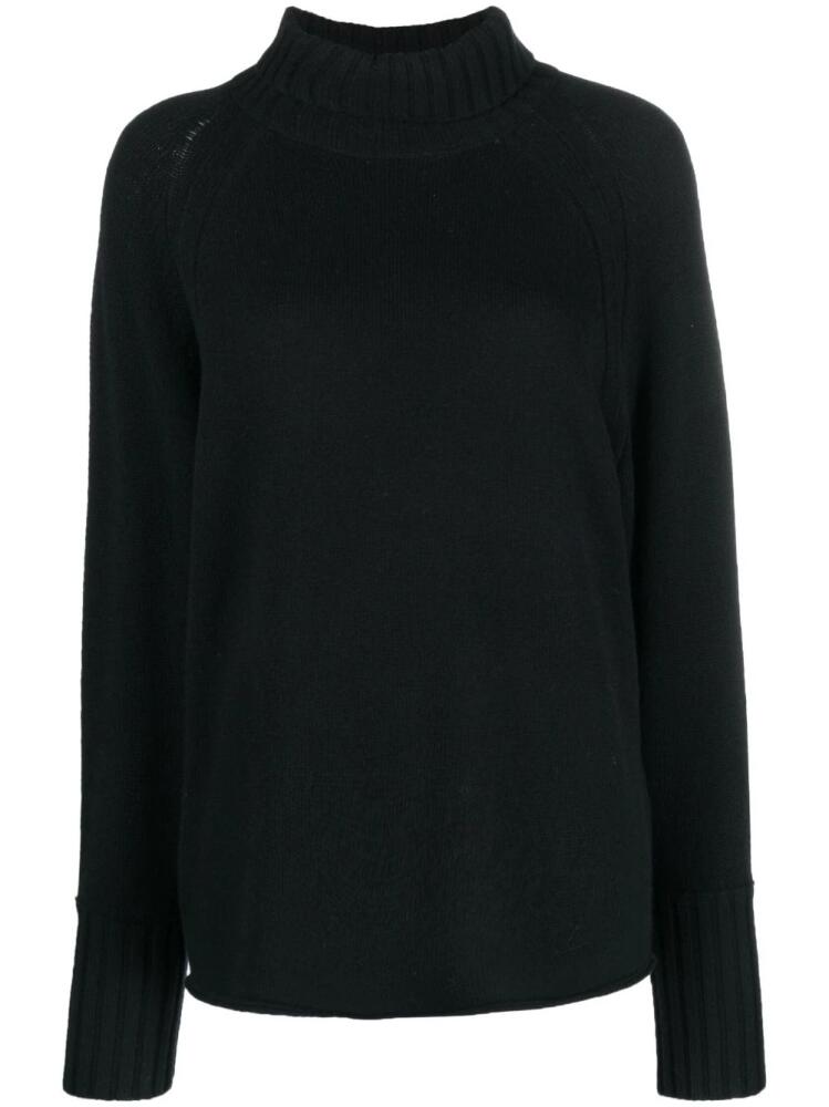 Dorothee Schumacher roll-neck wool-cashmere jumper - Black Cover