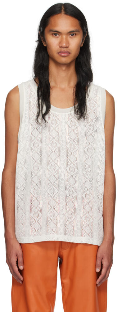 CMMN SWDN White Crewneck Tank Top Cover