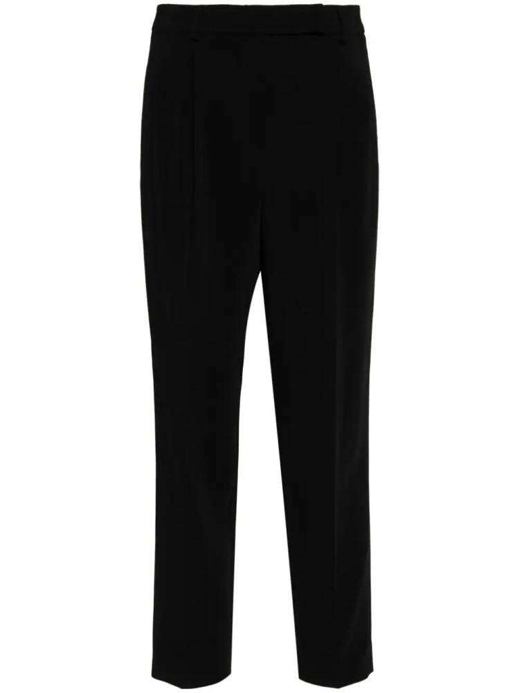 Moschino high-waist cropped trousers - Black Cover