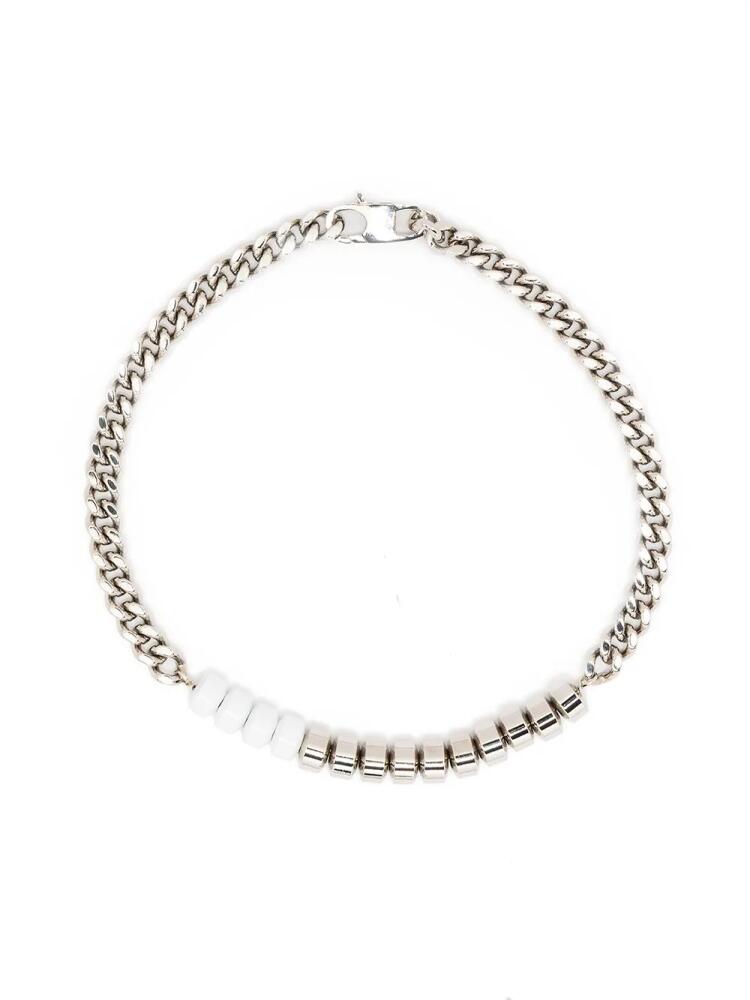 1017 ALYX 9SM beaded curb chain necklace - Silver Cover