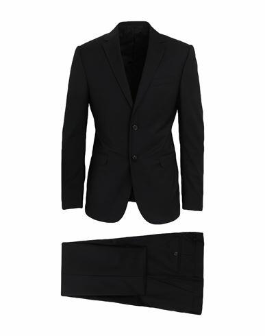 Z Zegna Man Suit Black Wool Cover