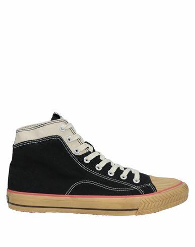 Superga Man Sneakers Black Textile fibers, Rubber Cover