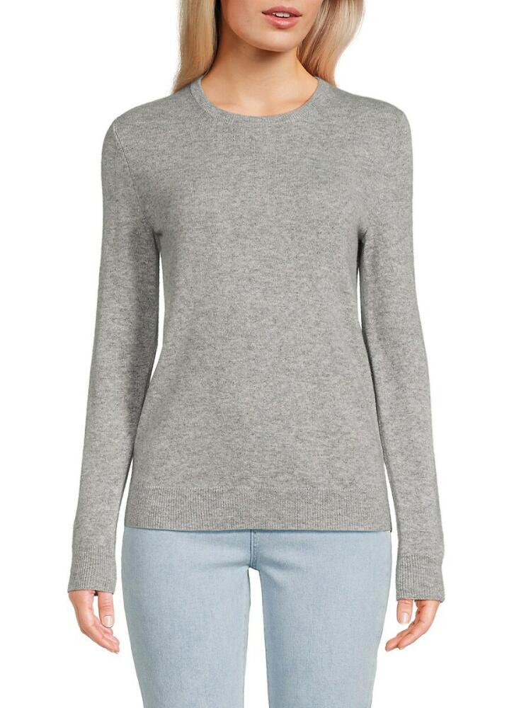 Amicale Women's Cashmere Top - Grey Cover