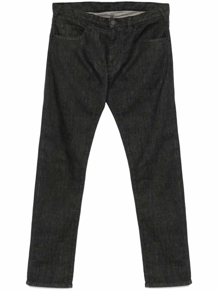 Emporio Armani straight-leg jeans - Black Cover