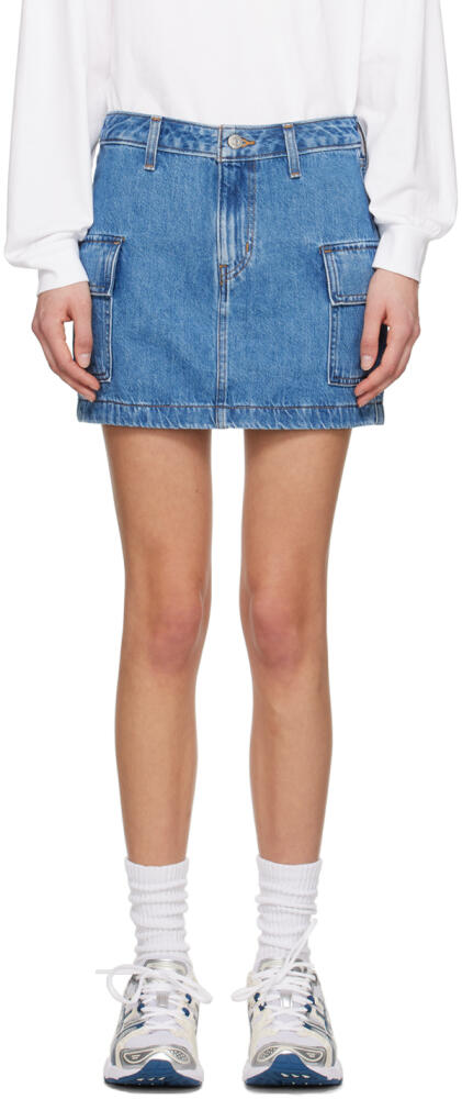 Levi's Blue '94 Denim Miniskirt Cover