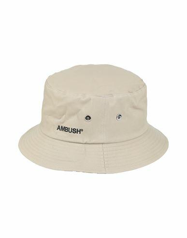 Ambush Man Hat Beige Cotton Cover