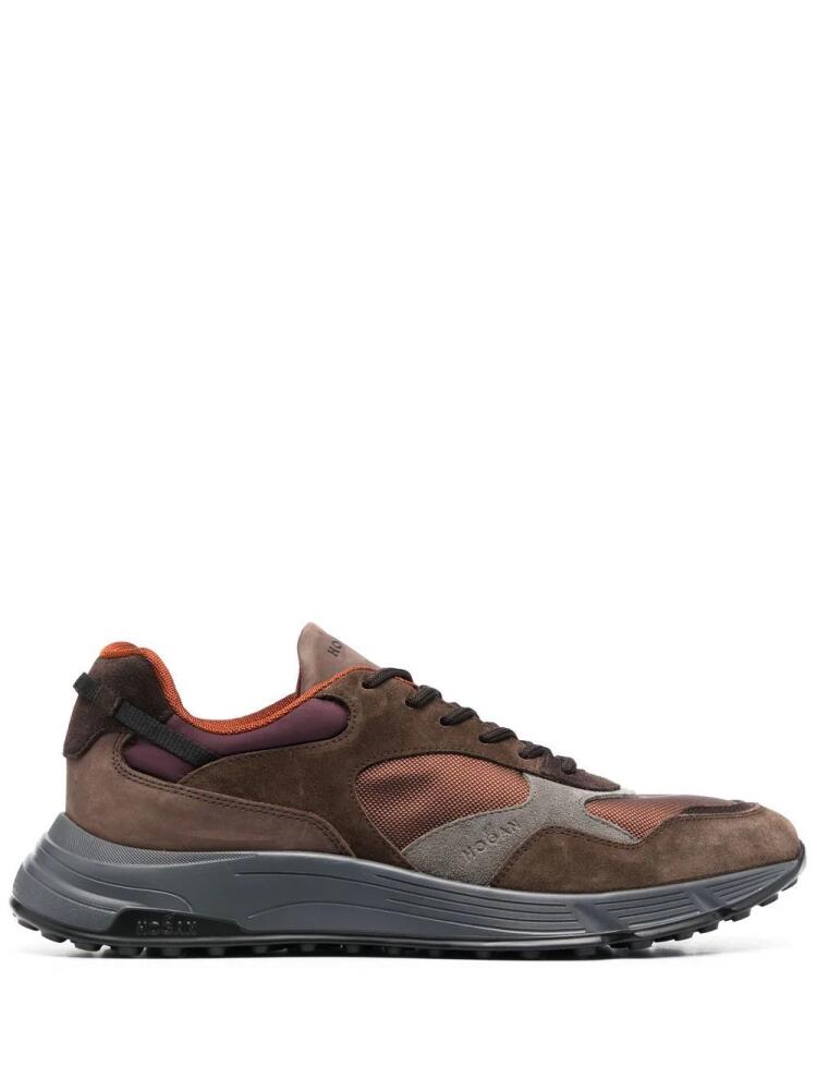 Hogan suede low-top sneakers - Brown Cover