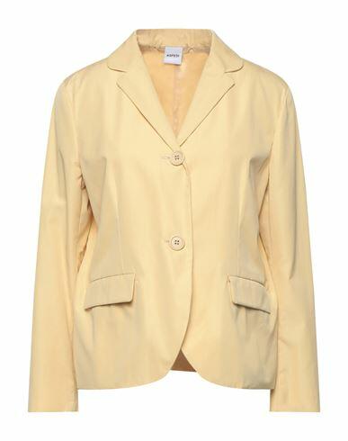 Aspesi Woman Blazer Sand Cotton Cover