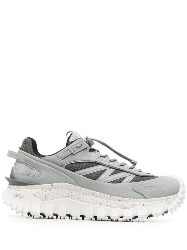 Moncler Trailgrip reflective low-top sneakers - Grey Cover