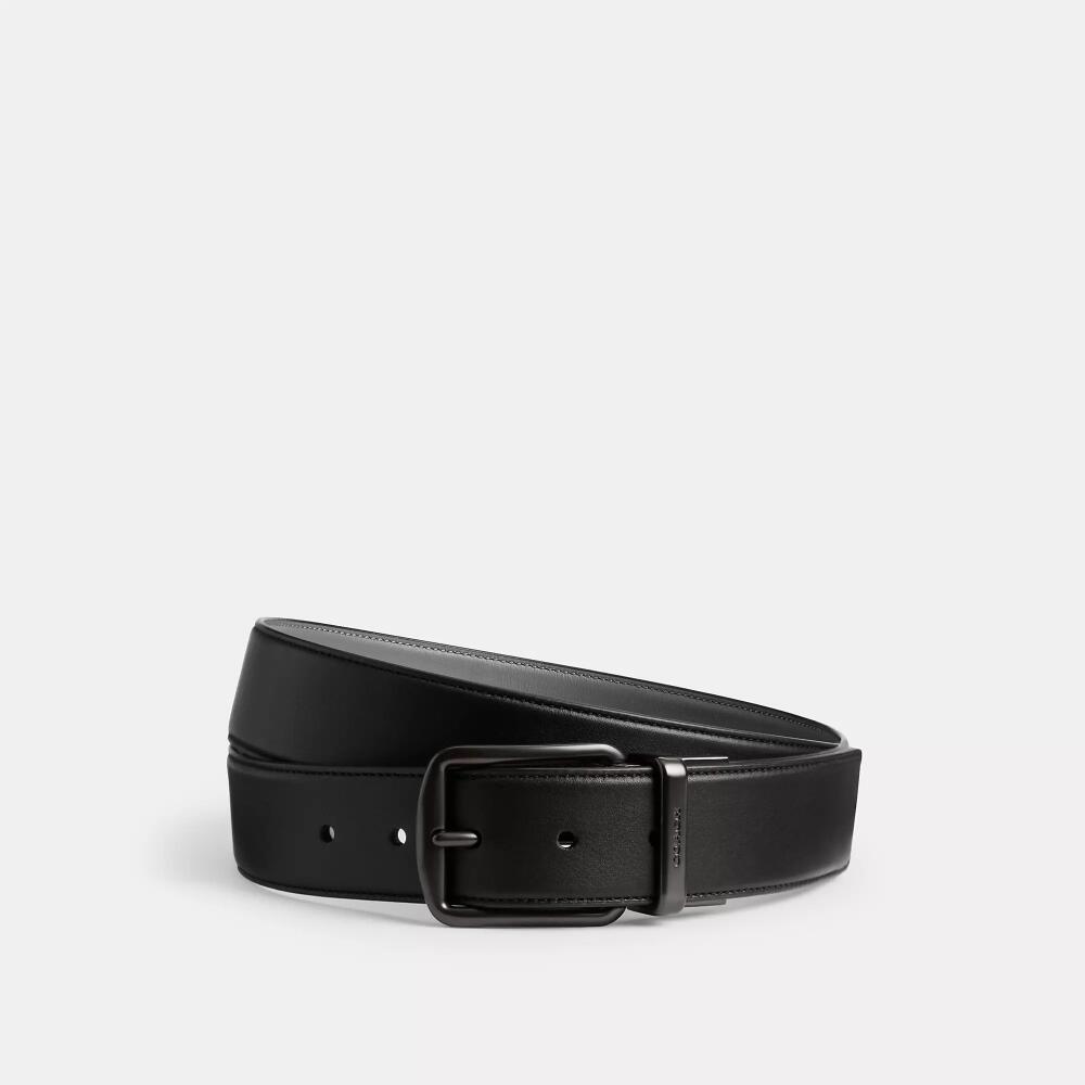 Coach Harness Buckle Cut To Size Reversible Belt, 38mm Cover