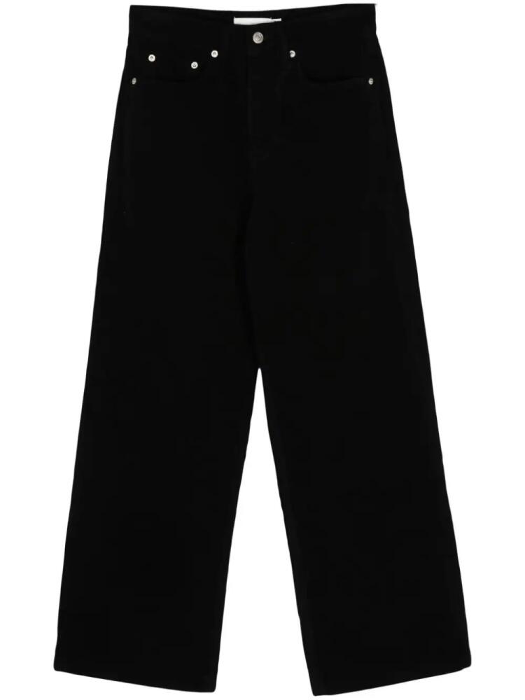 Low Classic logo-patch trousers - Black Cover