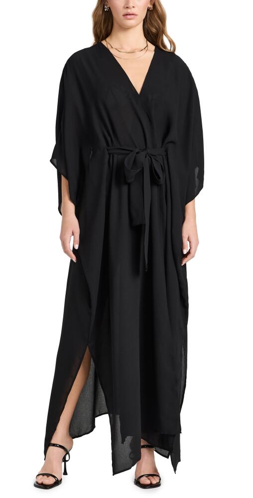 Good American Goddess Robe Black001 Cover