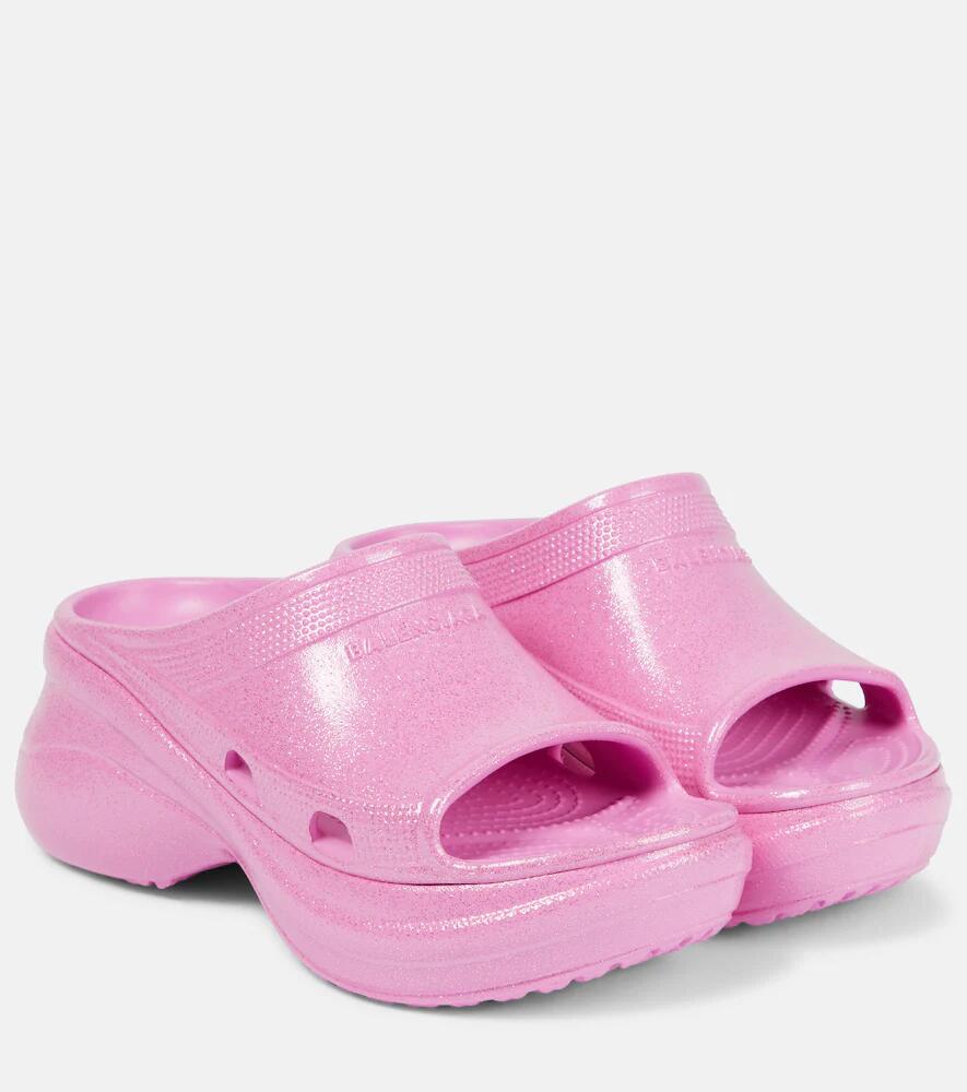 Balenciaga x Crocs platform slides Cover