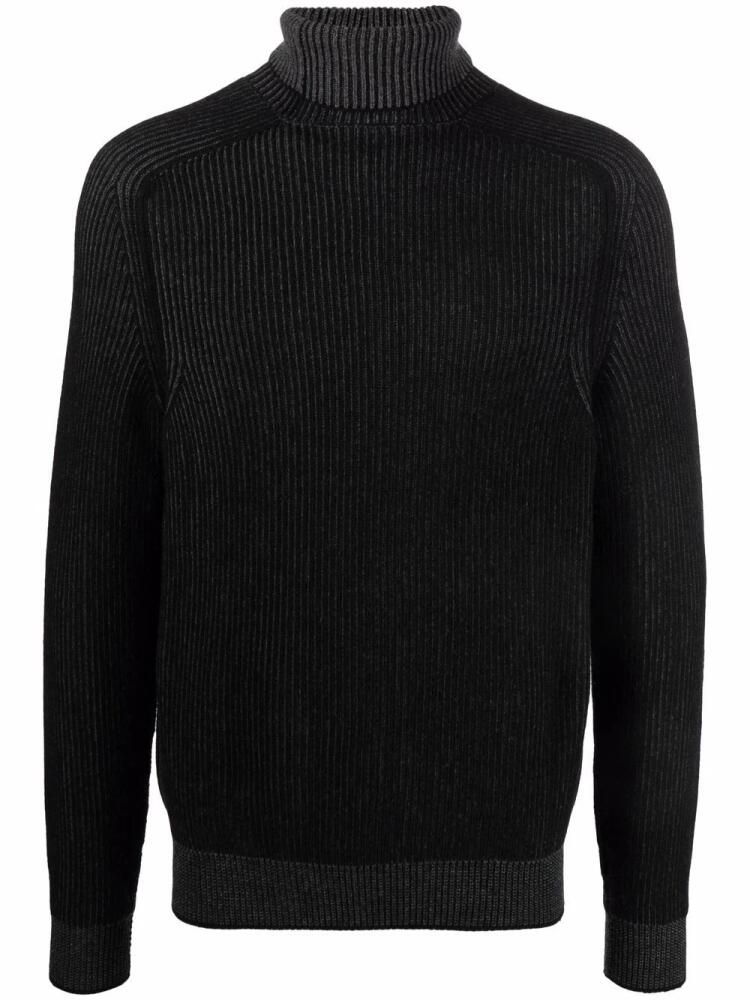 Sease roll-neck wool jumper - Black Cover