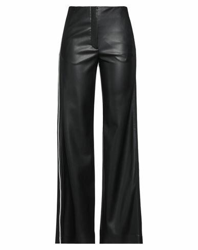 Dorothee Schumacher Woman Pants Black Polyester, Polyurethane Cover