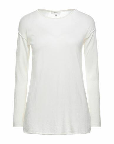 Crossley Woman Sweater White Viscose, Wool, Polyamide Cover