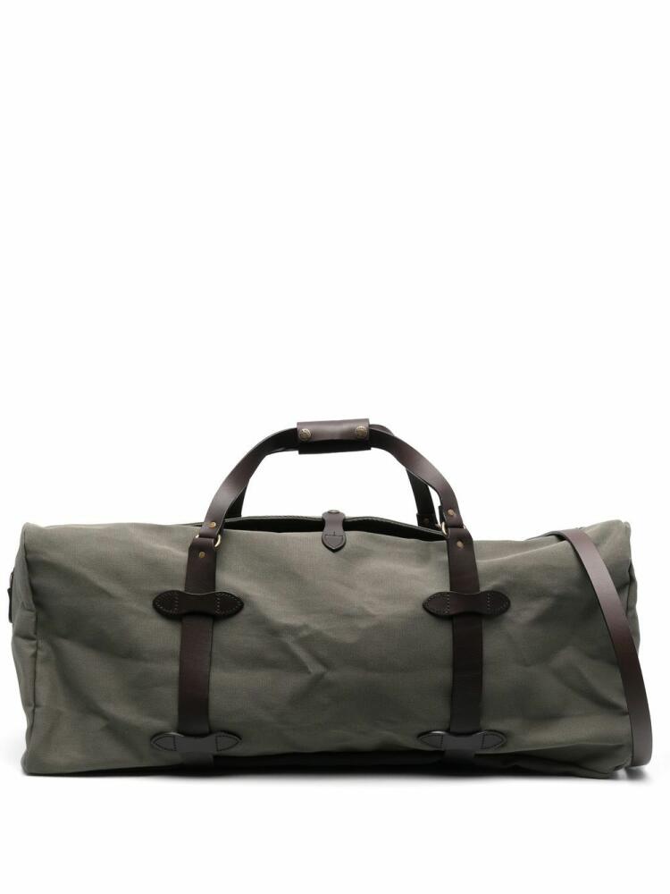 Filson large cotton-twill duffle bag - Green Cover