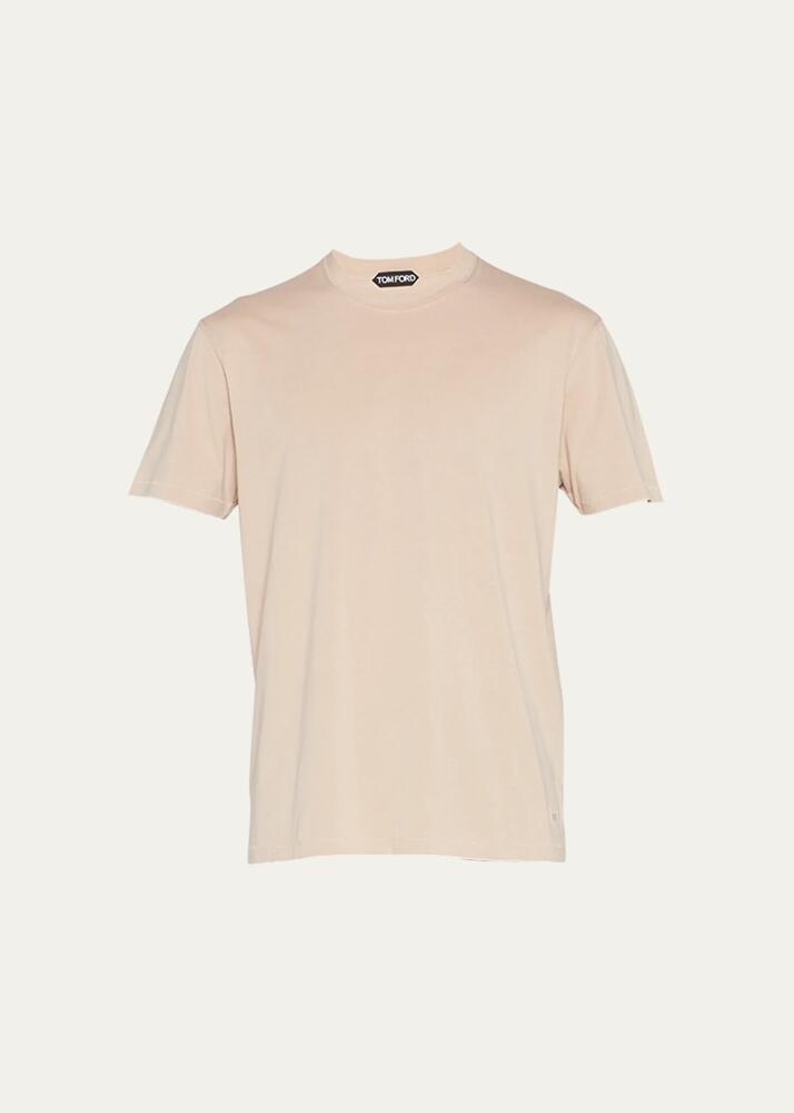 TOM FORD Men's Lyocell-Cotton Crewneck T-Shirt Cover