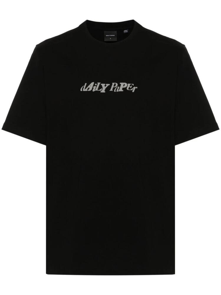 Daily Paper logo-print cotton T-shirt - Black Cover